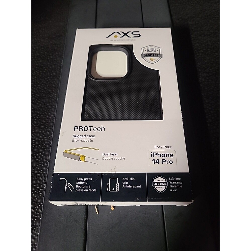 Axessorize PROTech Dual-Layered Anti-Shock Case for iPhone 14 Pro - Black